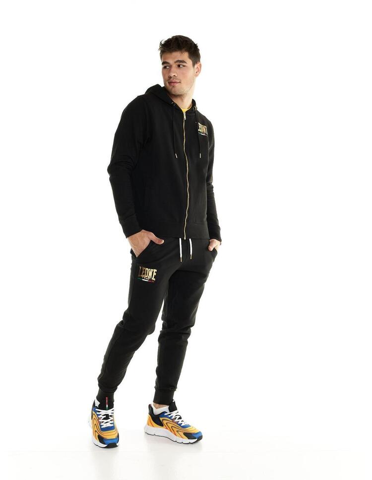 Męska bluza zapinana na zamek Leone Winter Gold