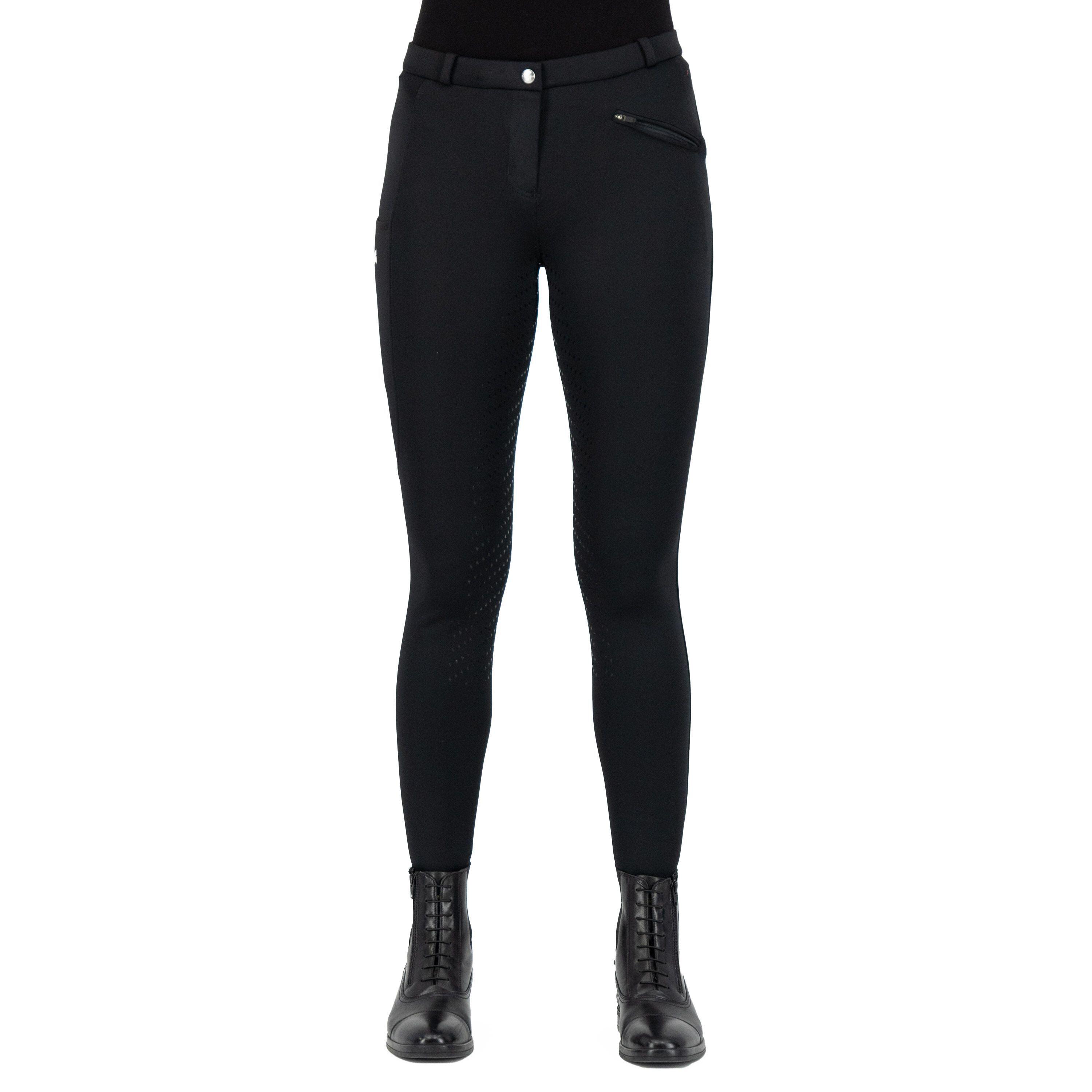 Easy Rider - Pantalon Équitation Full Grip Femme Easy Rider Joy - Pantalon D'Équitation - Noir - 44 - Decathlon