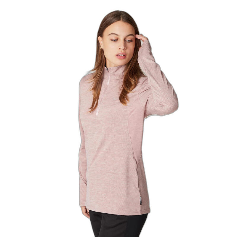 Pull 1/4 zippé femme Protest Prtsenna