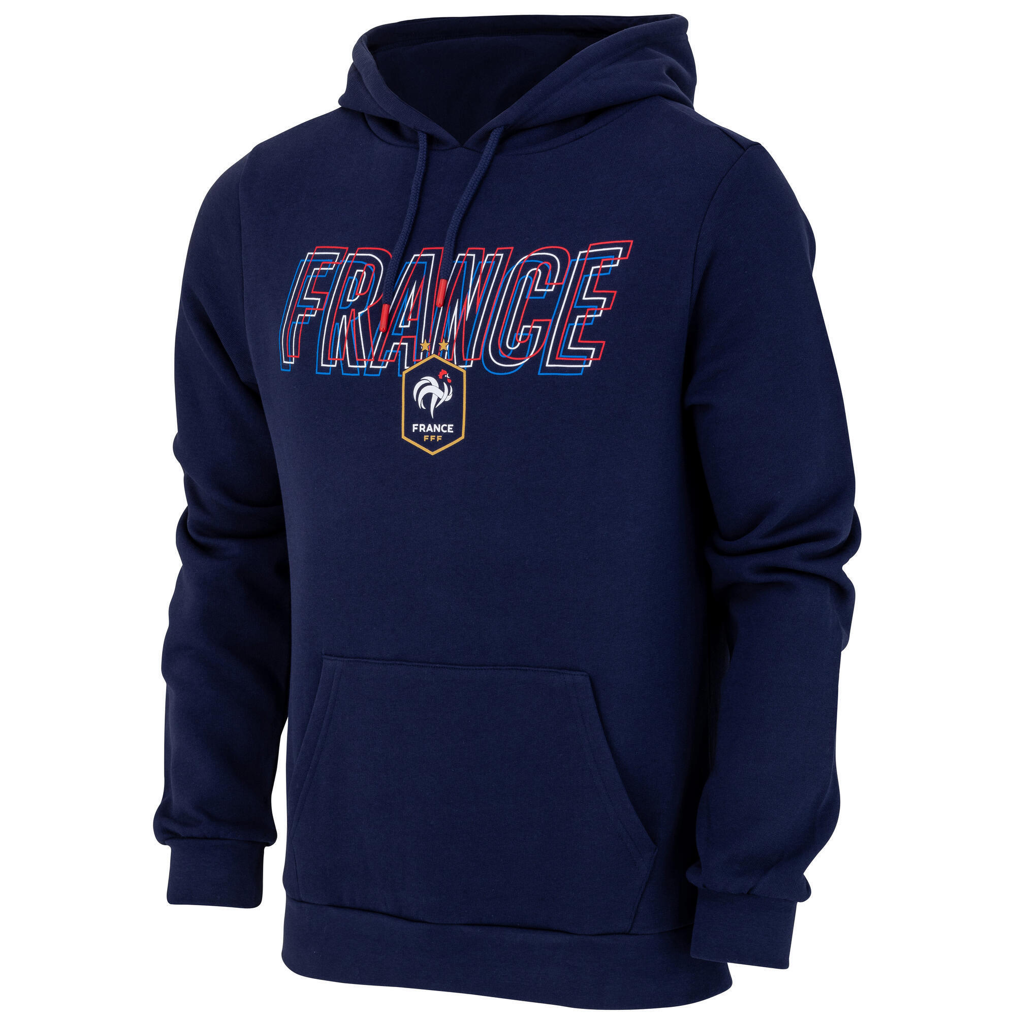 Fff - Sweat Capuche Fff - Collection Officielle Equipe De France De Football - Sweat-shirt - Bleu - 44 L - Decathlon