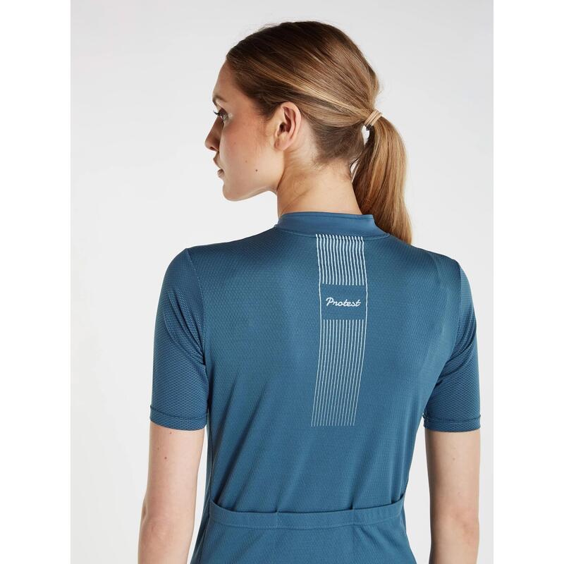 Maillot cycliste manches courtes femme Protest Prtchestnut
