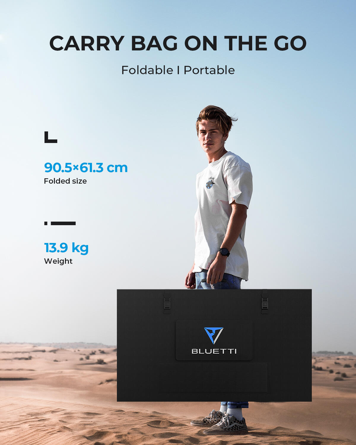 BLUETTI PV350 Solar Panel for RV, Off-Grid Living 4/6