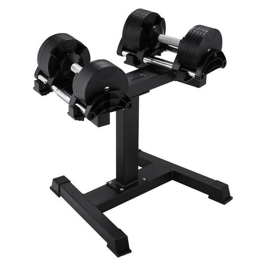 Juego de 2 Mancuernas Ajustables de 2kg a 20kg Fitness Tech