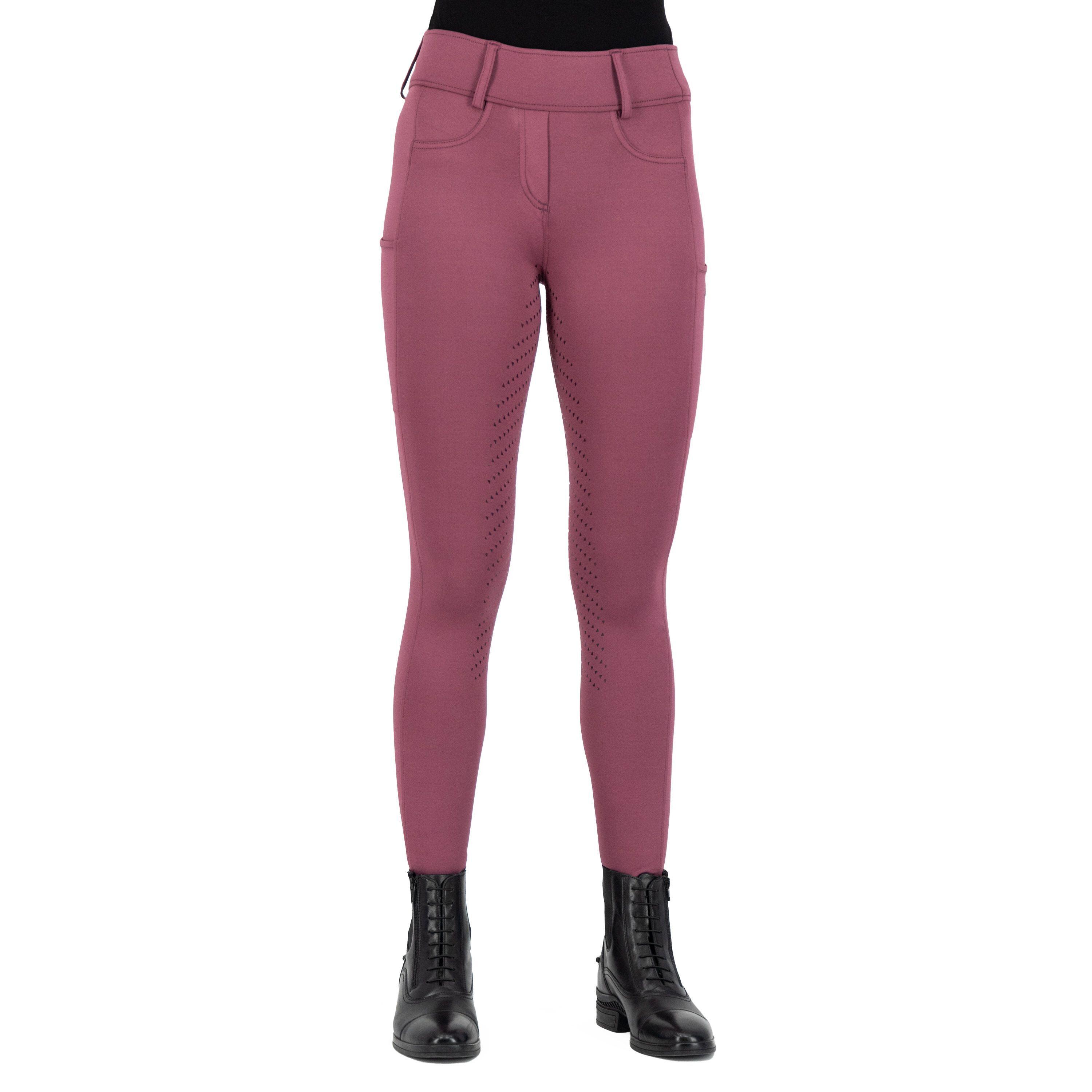 Pantaloni echitație Easy Rider cu grip complet pentru femei