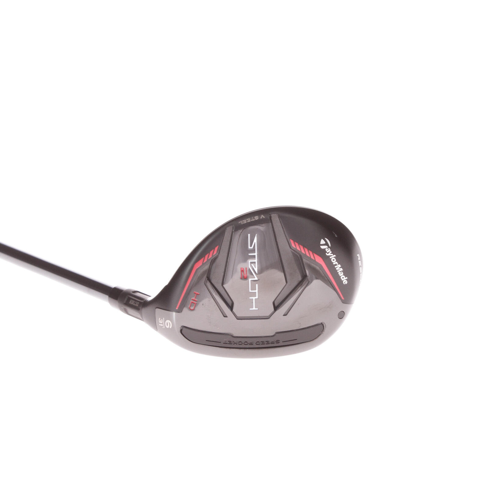 USED - 6 Hybrid TaylorMade Stealth 2 HD 23* Graphite Shaft Stiff Flex - GRADE B 2/7