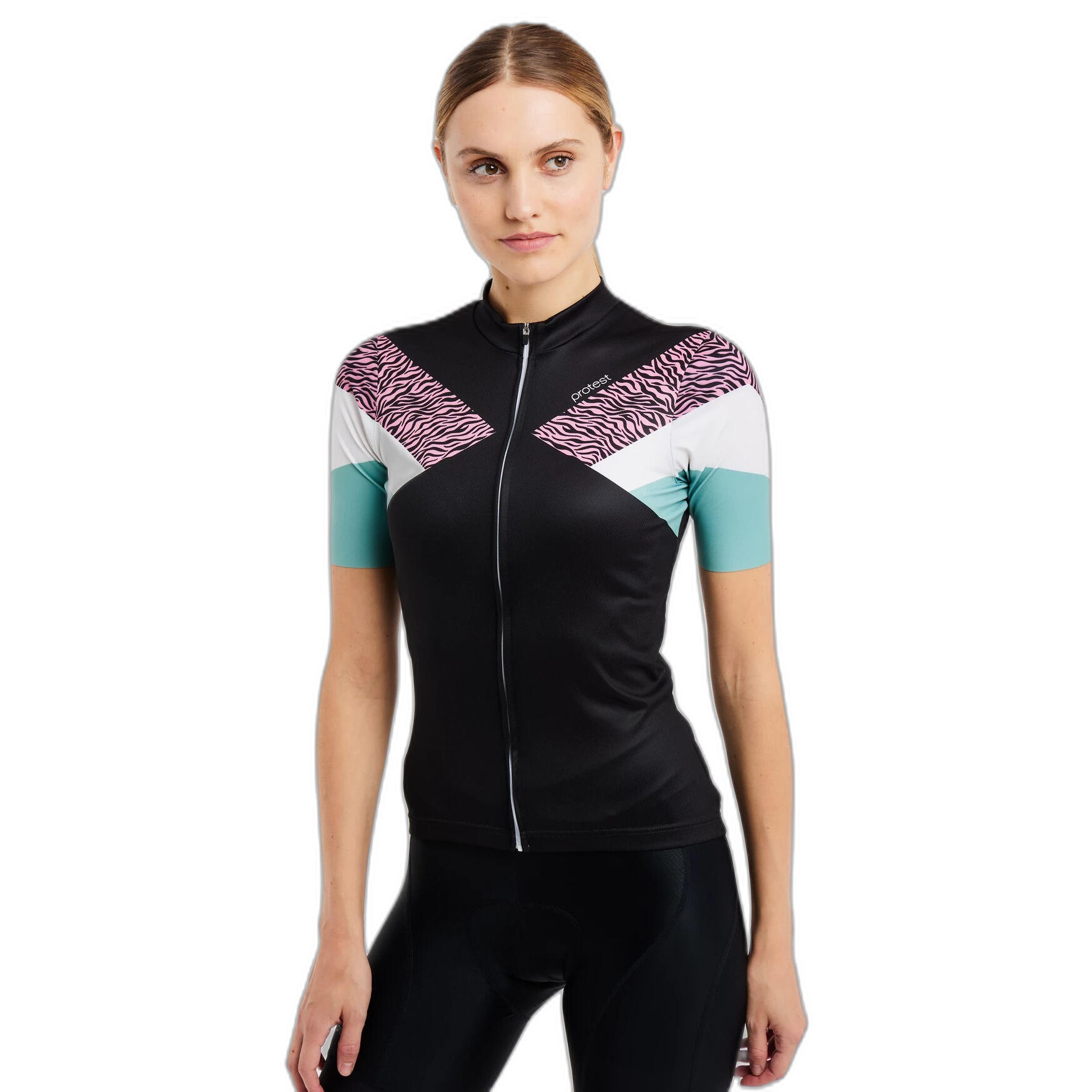 Maillot cycliste manches courtes femme Protest Prtpiva 1/5