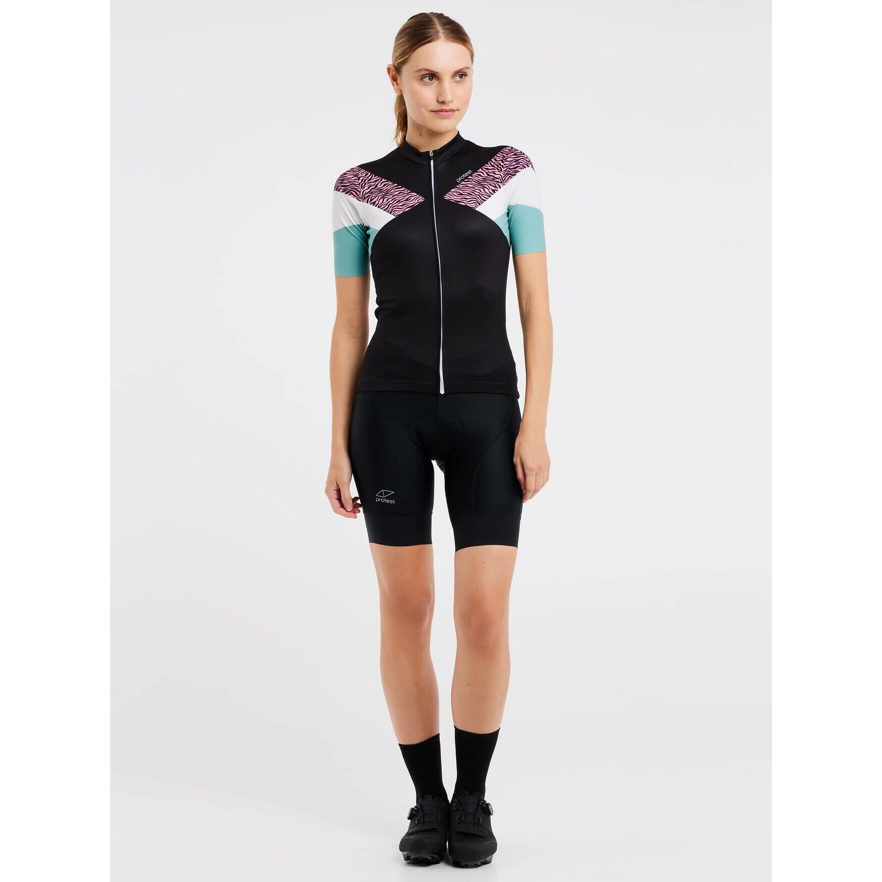 Maillot cycliste manches courtes femme Protest Prtpiva 2/5