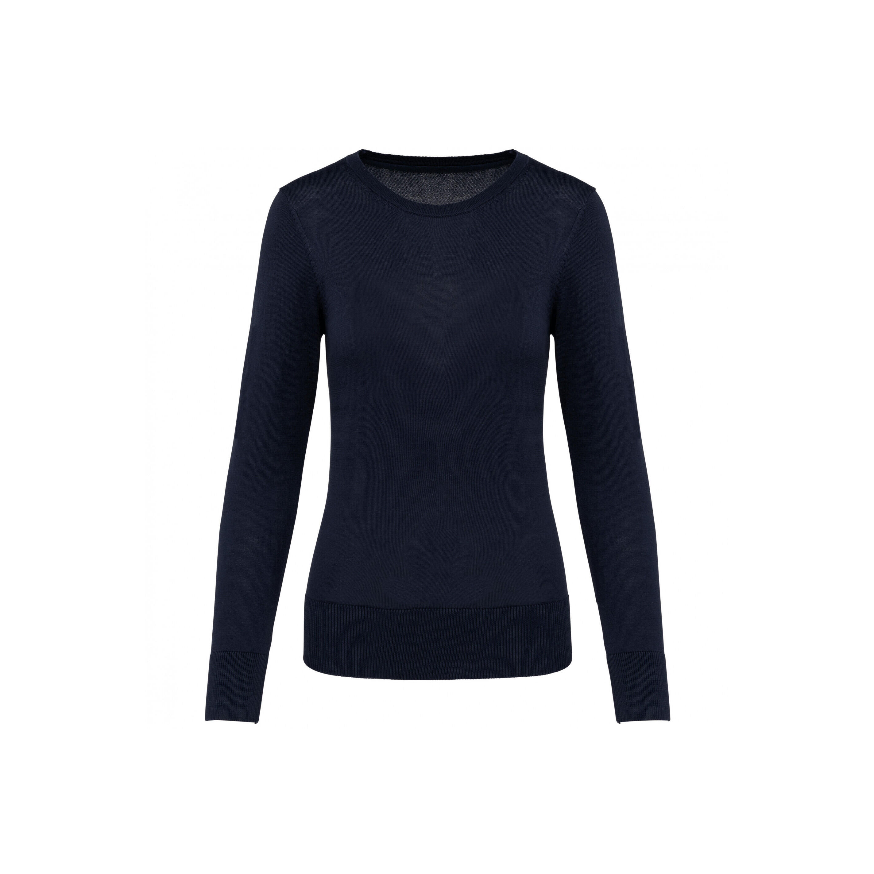 Kariban - Pull Suprima Col Rond Femme Kariban Premium - Pull - Bleu|noir - 42 M/l - Decathlon