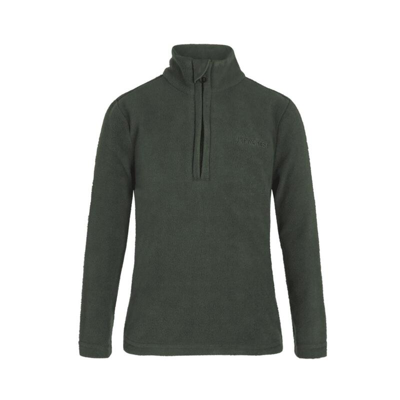 B Prtperfect Td 1/4 Zip Top - Trui - 672_huntergreen - jongens - Pisteskiën