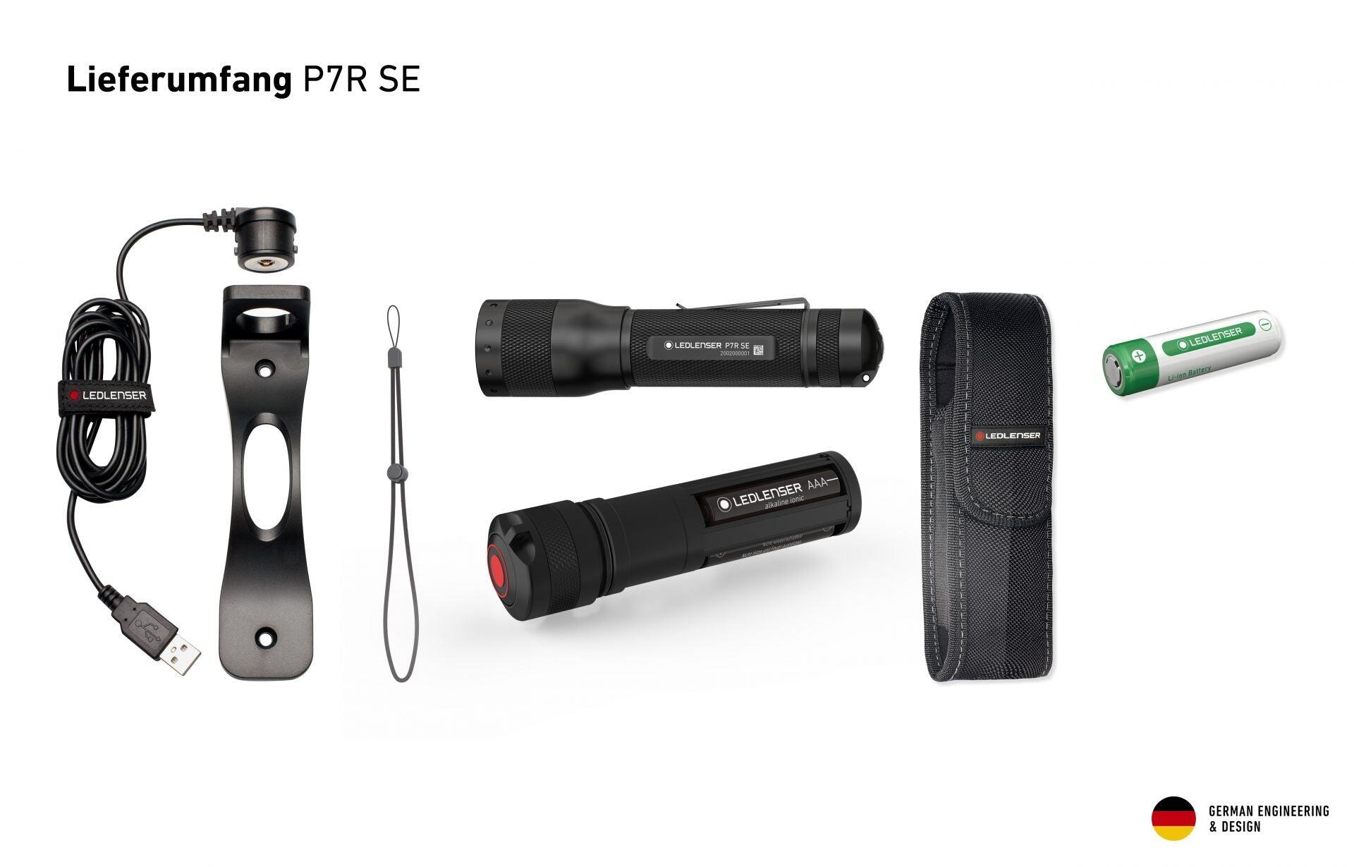 Ledlenser P7R SE Rechargable 1100lm LED Hand Torch 5/6