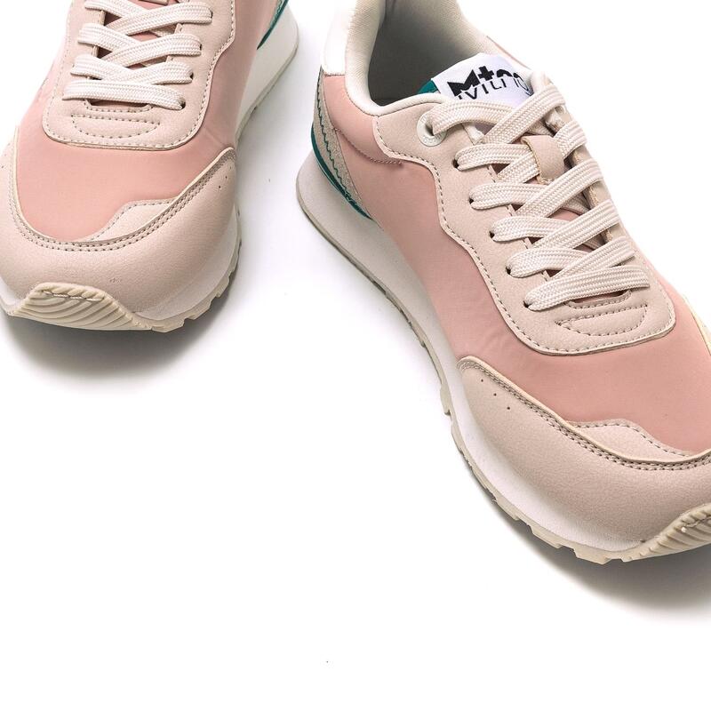 calçado de caminhada para mulher mtng joggo rosa