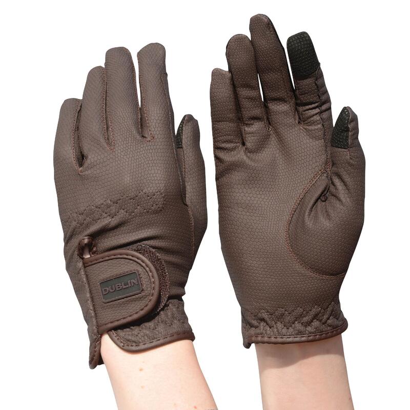 Gants d'équitation compatibles avec écran tactile Dublin Everyday