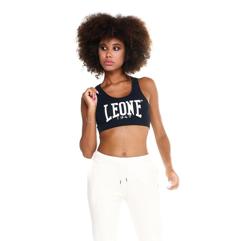 Croptop voor sportieve activiteiten voor dames Leone Basic