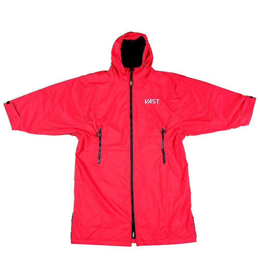 VAST Adults Changing Robe - Red Black