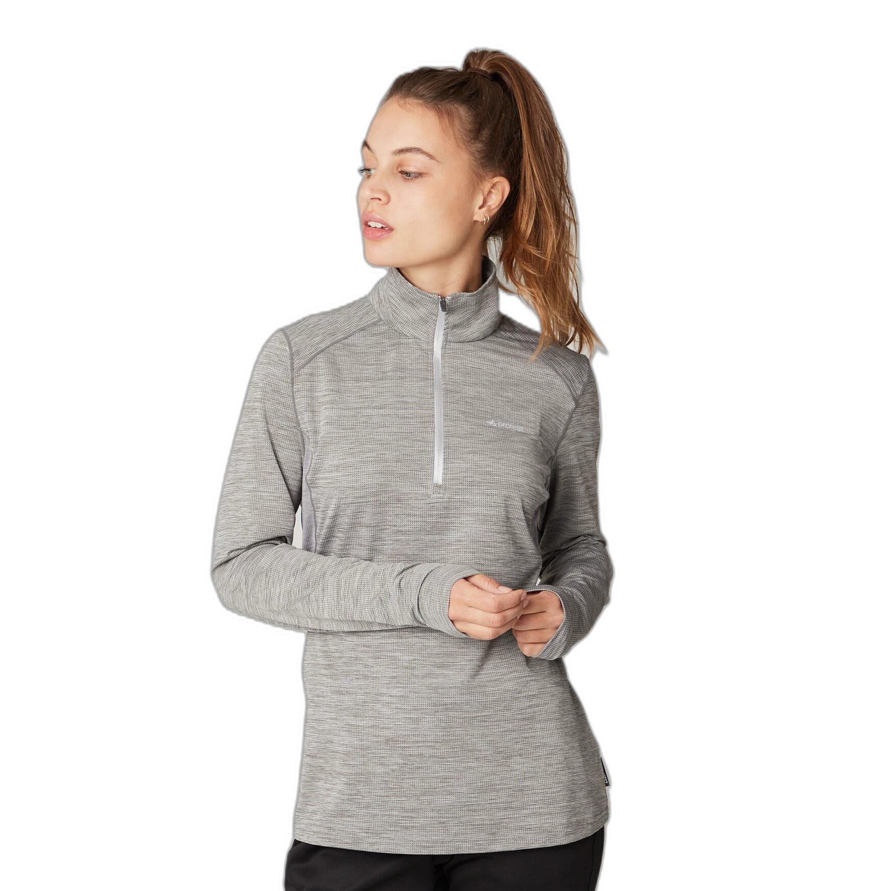 Pull 1/4 zippé femme Protest Prtsenna 2/5