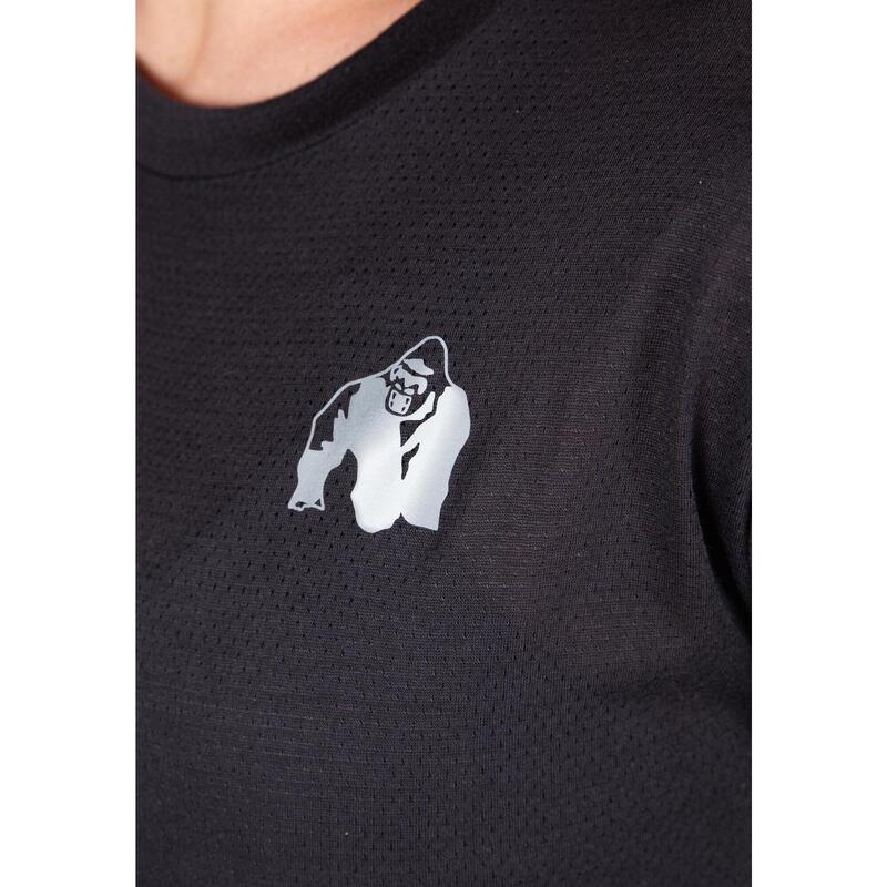 Gorilla Wear Raleigh Long Sleeve Shirt - Zwart - XL