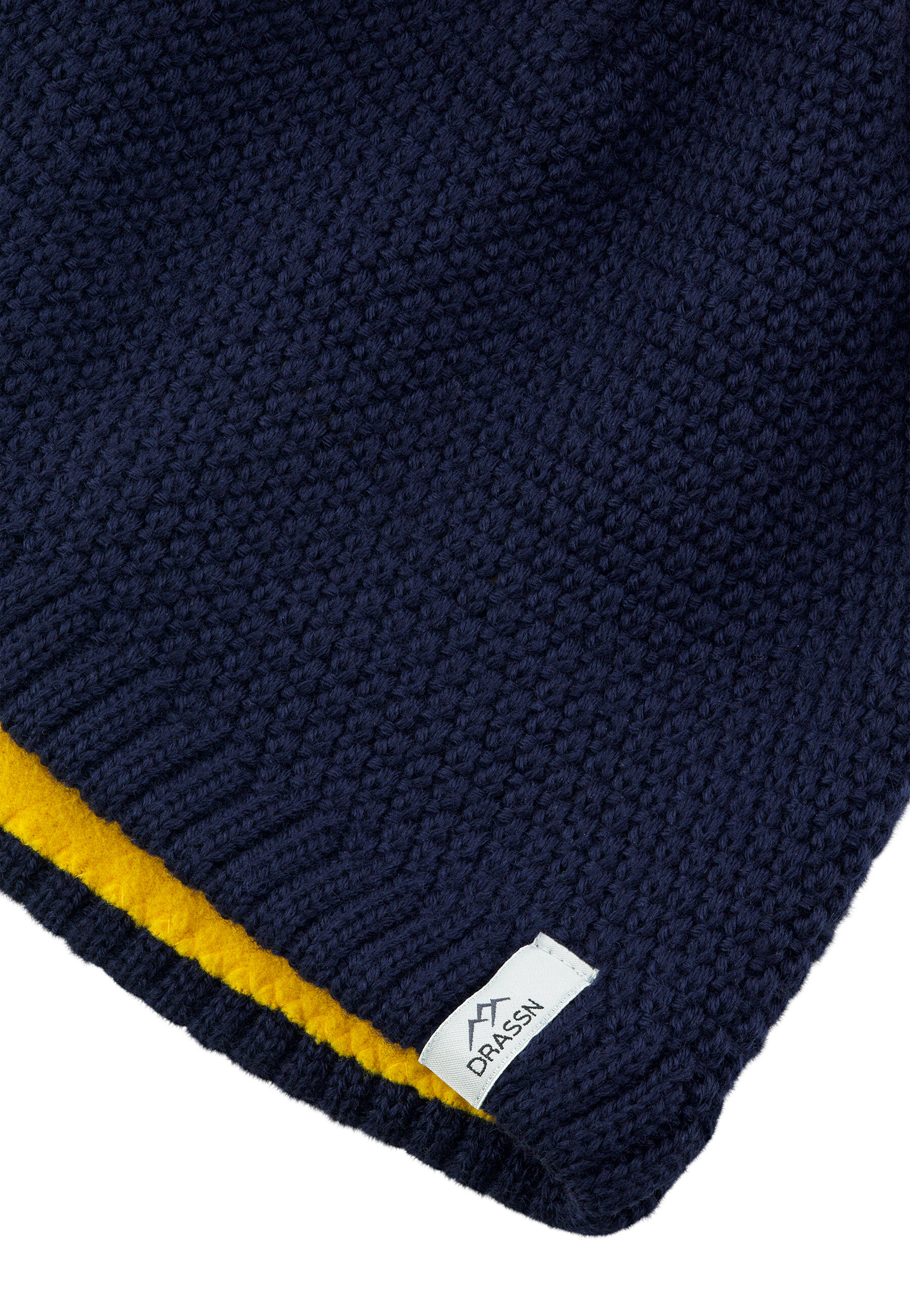 Mütze "Tännesberg" |Merino| Dunkelblau Erwachsene DRASSN 3/4