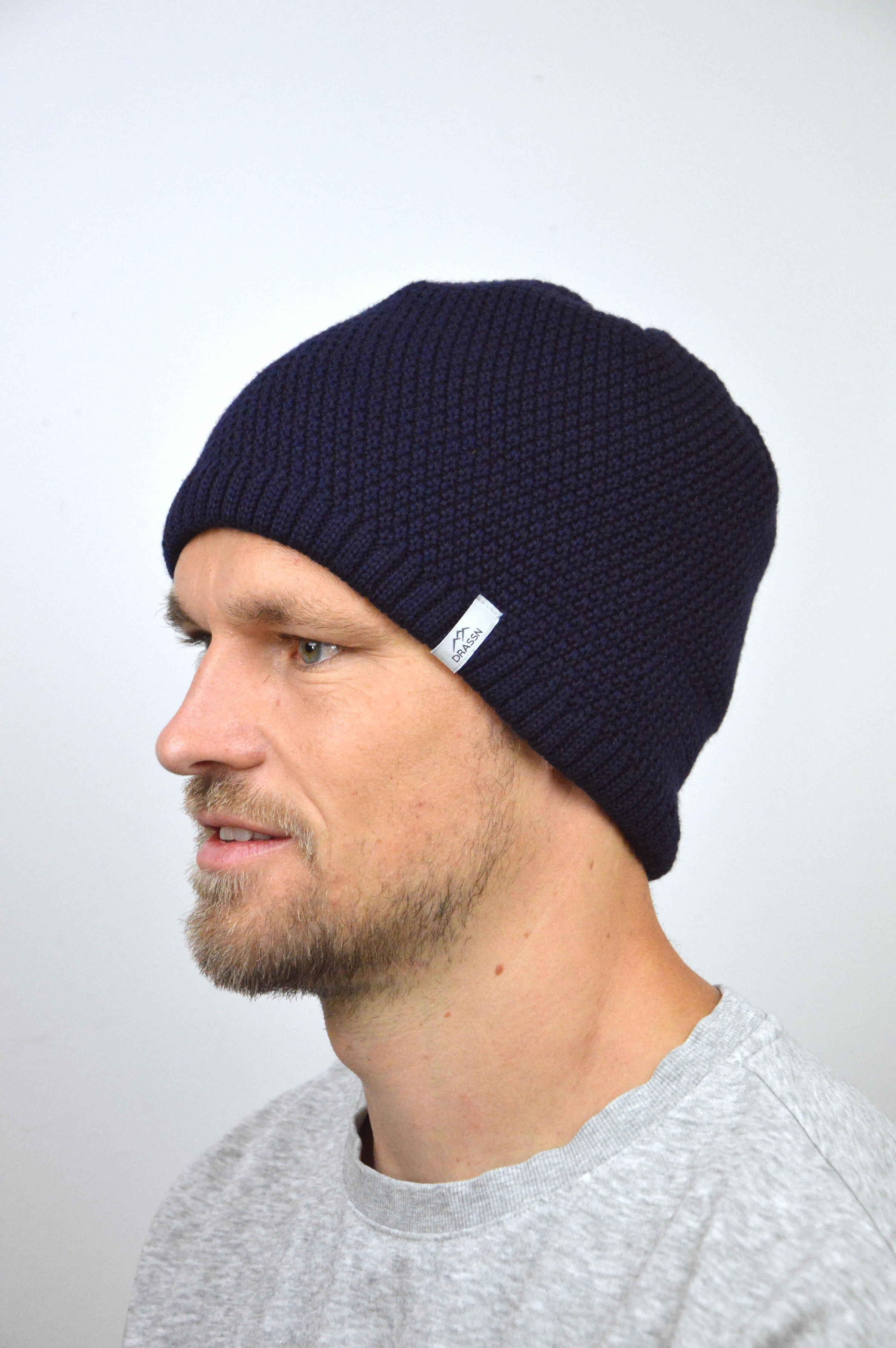 Mütze "Tännesberg" |Merino| Dunkelblau Erwachsene DRASSN 4/4