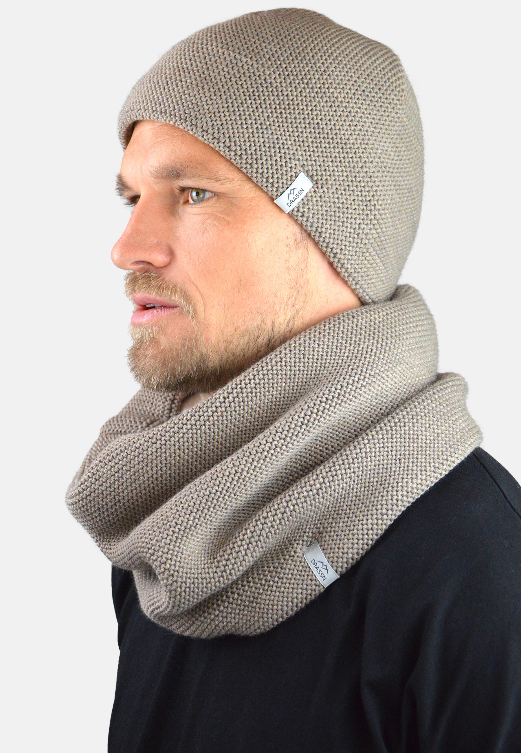 Mütze "Parkstein" |Recycelt| Beige Erwachsene DRASSN 6/6
