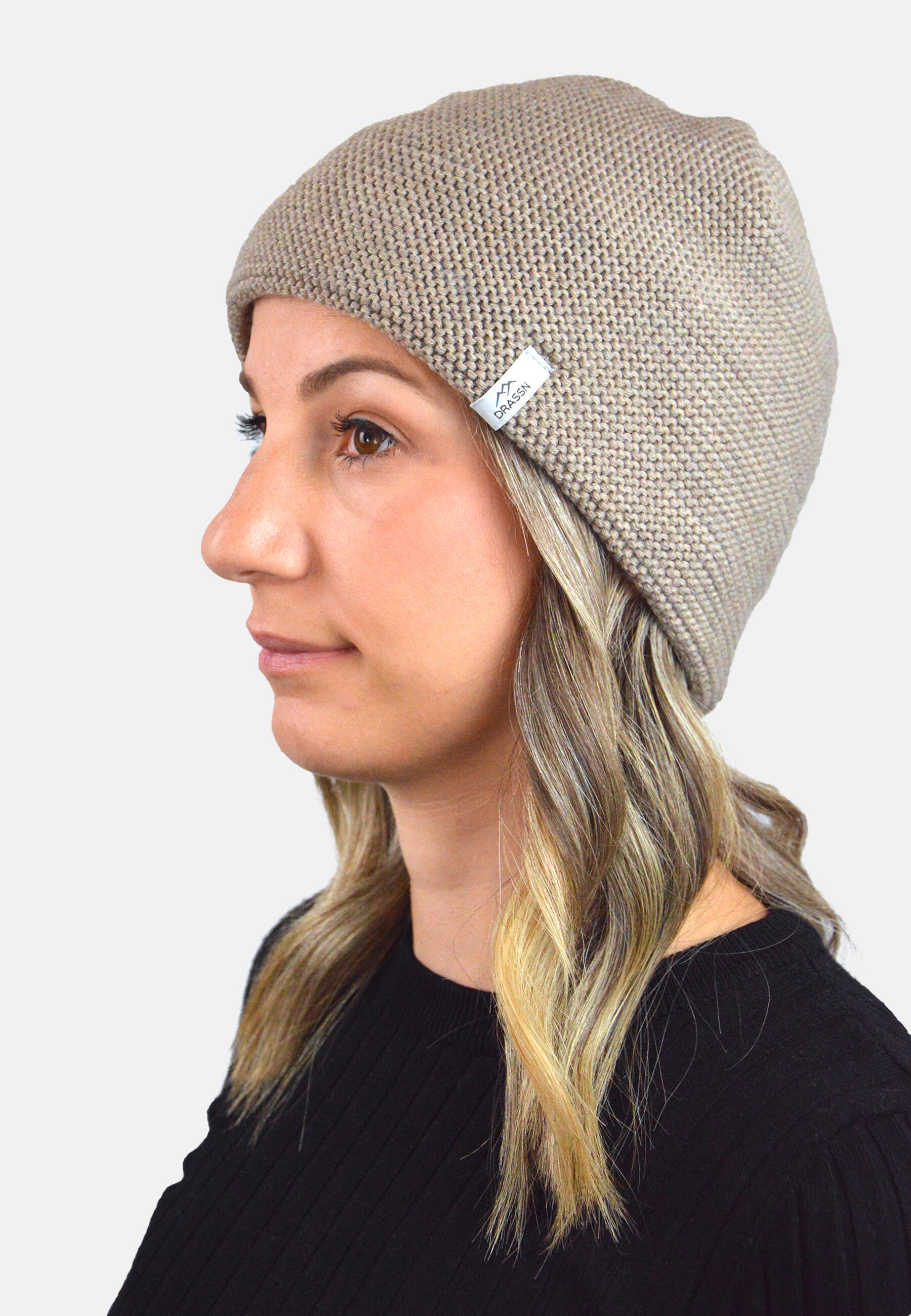 Mütze "Parkstein" |Recycelt| Beige Erwachsene DRASSN 5/6