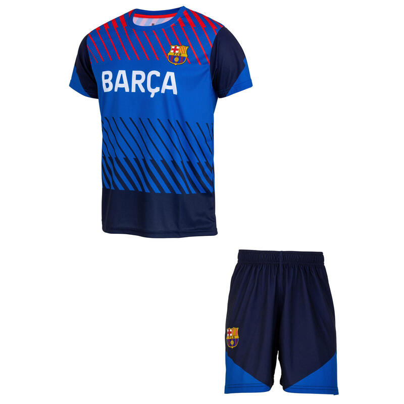Ensemble maillot short enfant Barça - Collection officielle FC Barcelone
