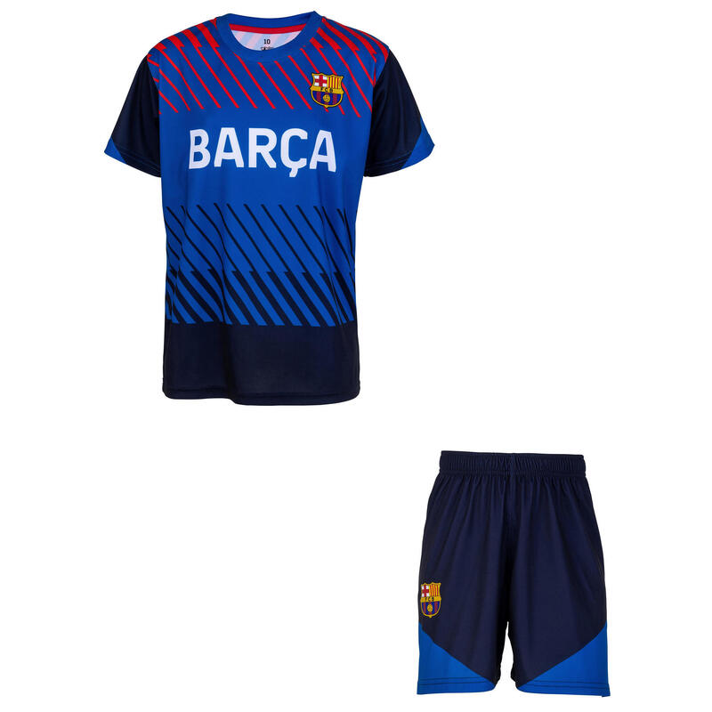 Ensemble maillot short enfant Barça - Collection officielle FC Barcelone