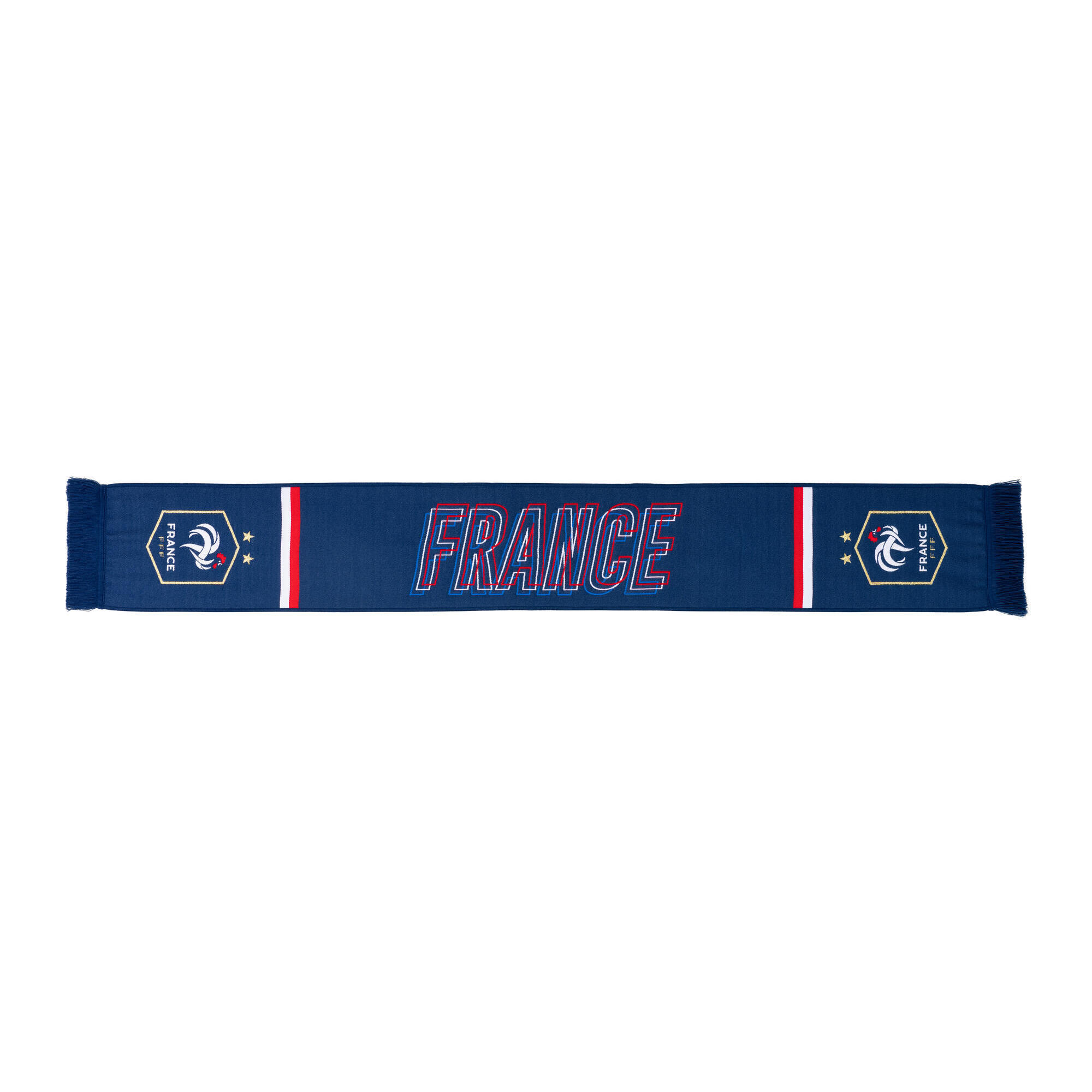 Écharpe Ancienne Équipe De France De Football FFF - Bleu, Blanc, Rouge