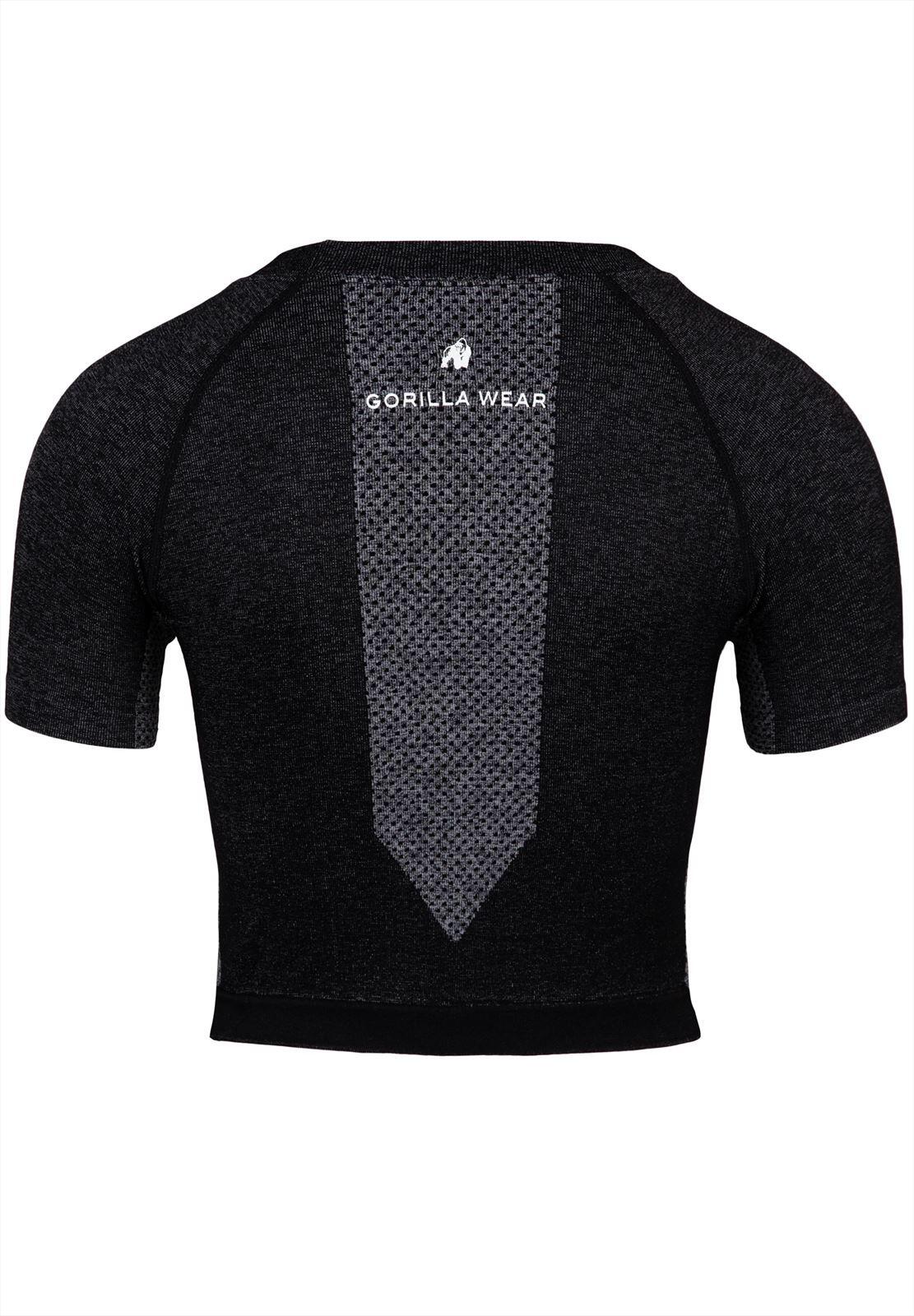 Selah Nahtlos Crop-Top - Schwarz 6/6