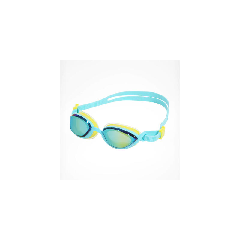 Lunettes De Natation Pinnacle Air Seal - Aqua / Jaune Fluo