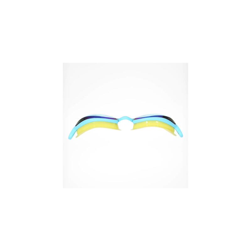Occhiali Da Nuoto Pinnacle Air Seal - Aqua / Giallo Fluo