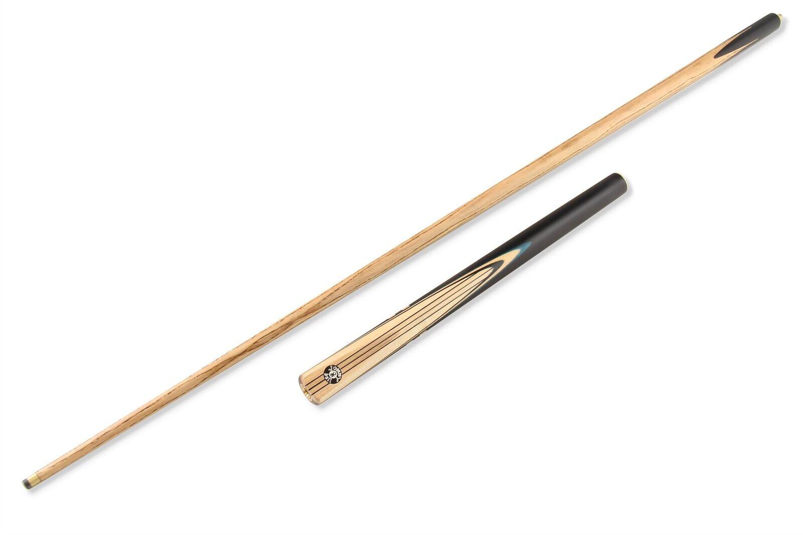 Jonny 8 Ball BLUE POWERLINE ¾ Jointed Snooker Pool Cue 9mm tip + Mini Butt 6/7