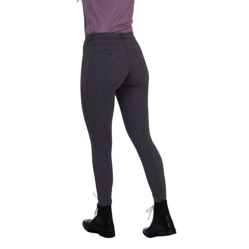 Pantalon équitation basanes grip femme QHP Mireille