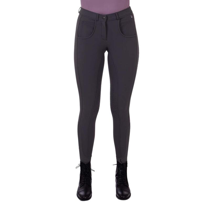 Pantalon équitation basanes grip femme QHP Mireille