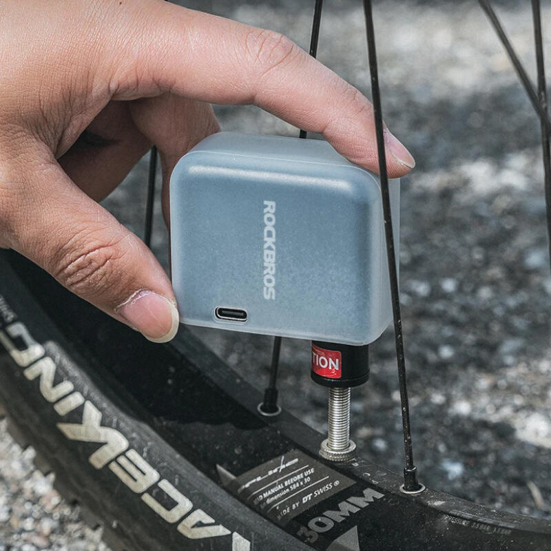 Pompka rowerowa elektryczna bezprzewodowa mini Rockbros AS1 100psi