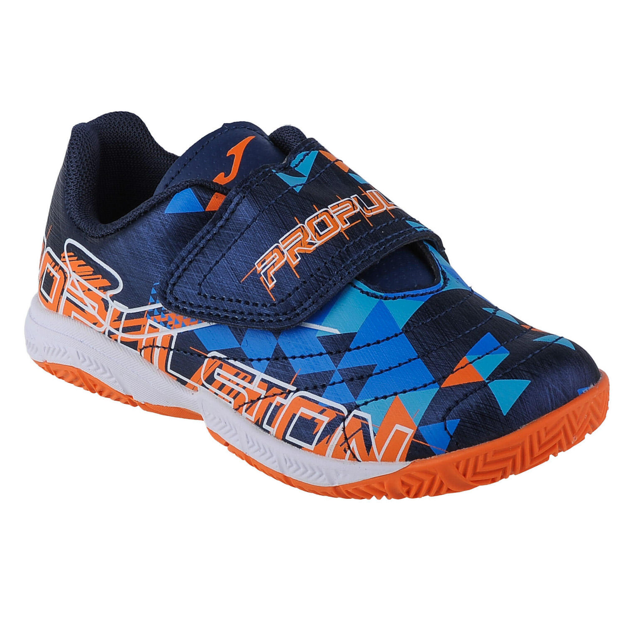 Joma - Chaussures De Foot En Salle Pour Garçons Joma Propulsion Jr 23 Prjw In - Chaussures De Futsal - Bleu|multicolore - 28 - Decathlon