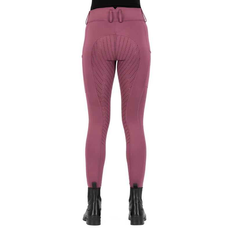 Pantaloni echitație Easy Rider cu grip complet pentru femei