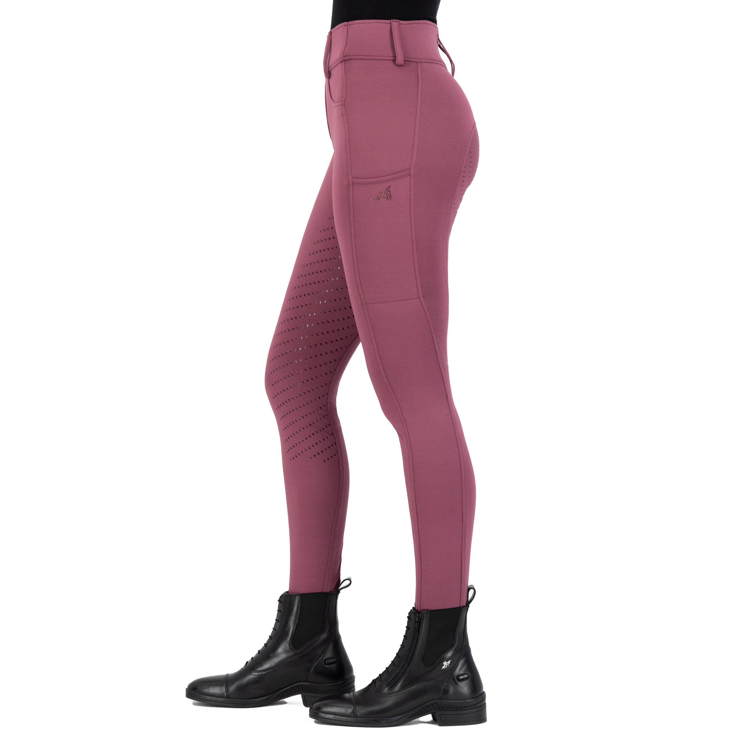 Pantalón de equitación Full Grip Easy Rider Rihanna 3/4