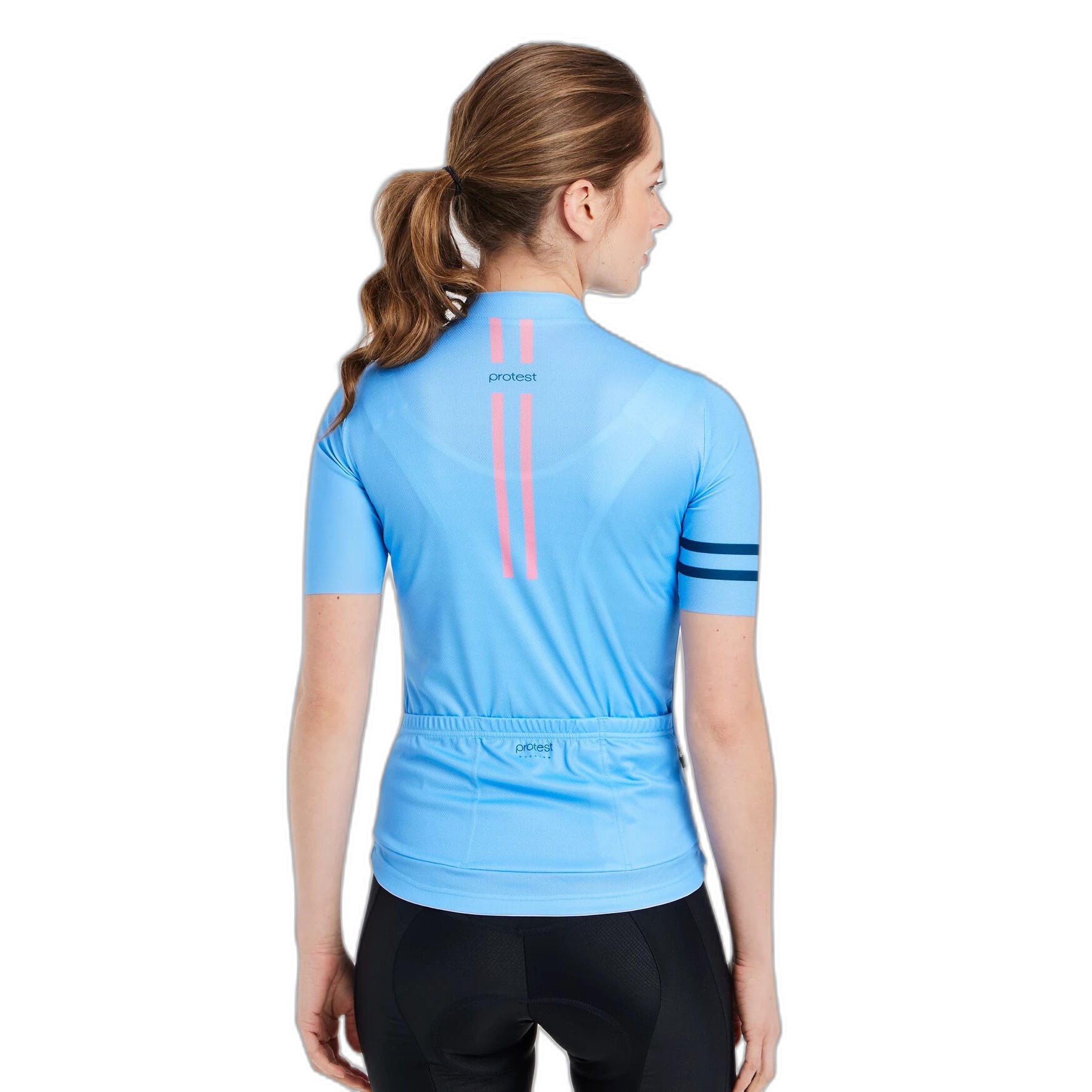 Maillot cycliste manches courtes femme Protest Prtciclovia 2/7