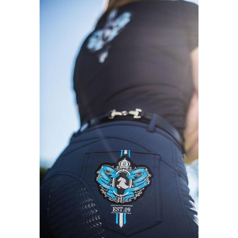 Curea din piele pentru pantaloni EQUESTRIAN QUEEN Bits