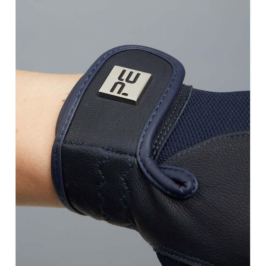 Reithandschuhe aus Leder und Mesh Premier Equine Bordoni 6/6