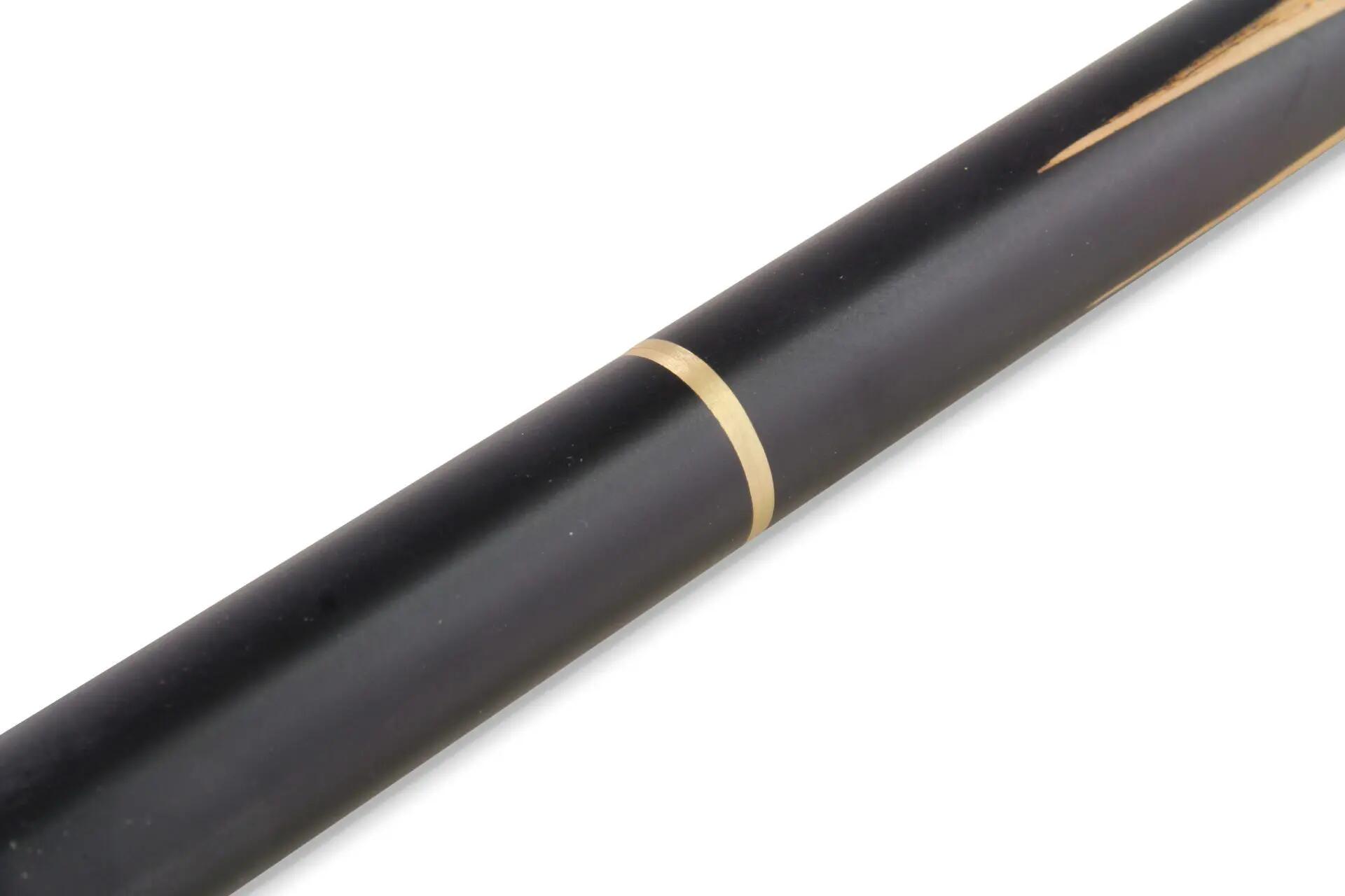 Jonny 8 Ball REDWOOD HALF MOON Butt ¾ Jointed Snooker Pool Cue with 9mm tip + 6 4/7