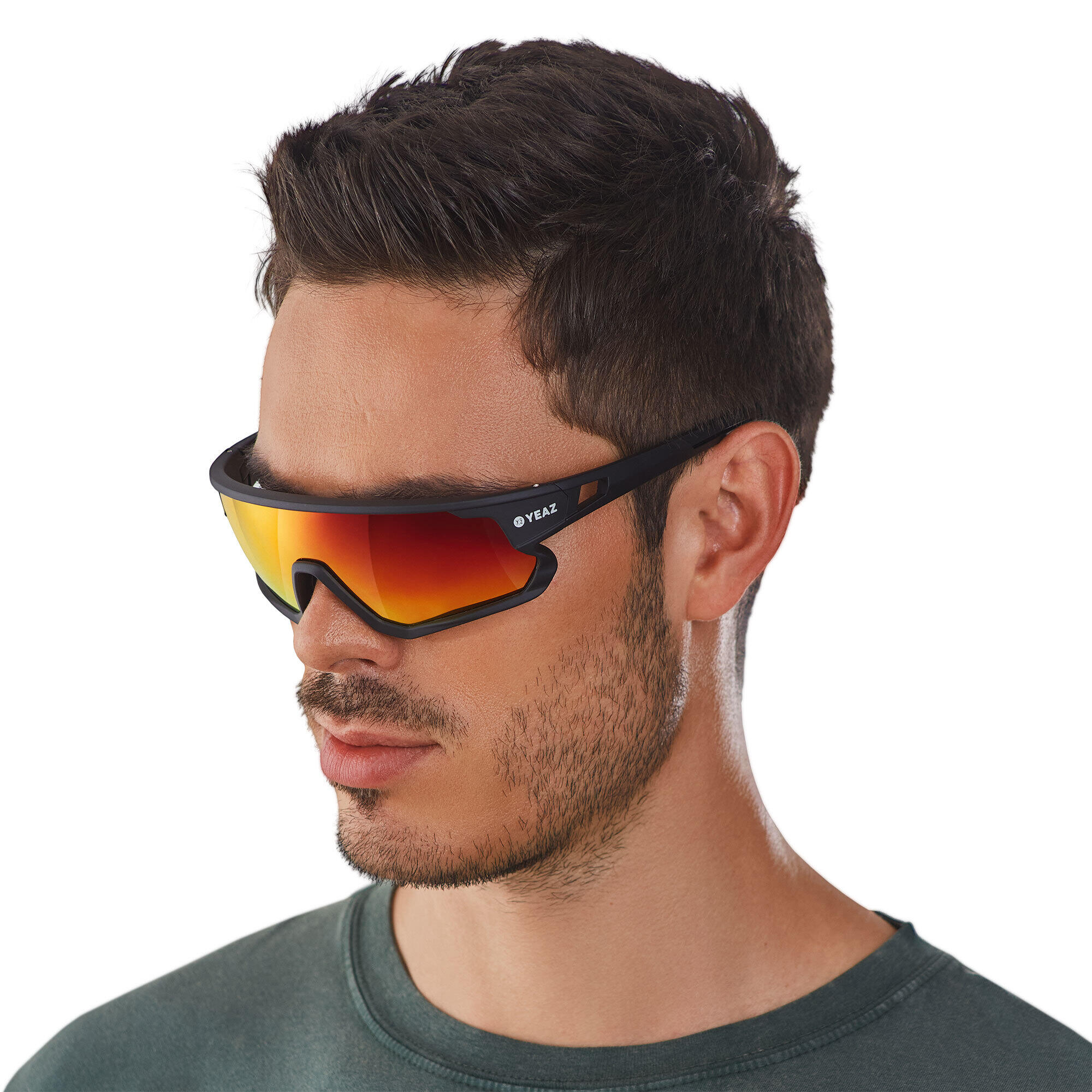 YEAZ Óculos de Sol Desportivos Preto/Vermelho SUNRISE 4/4