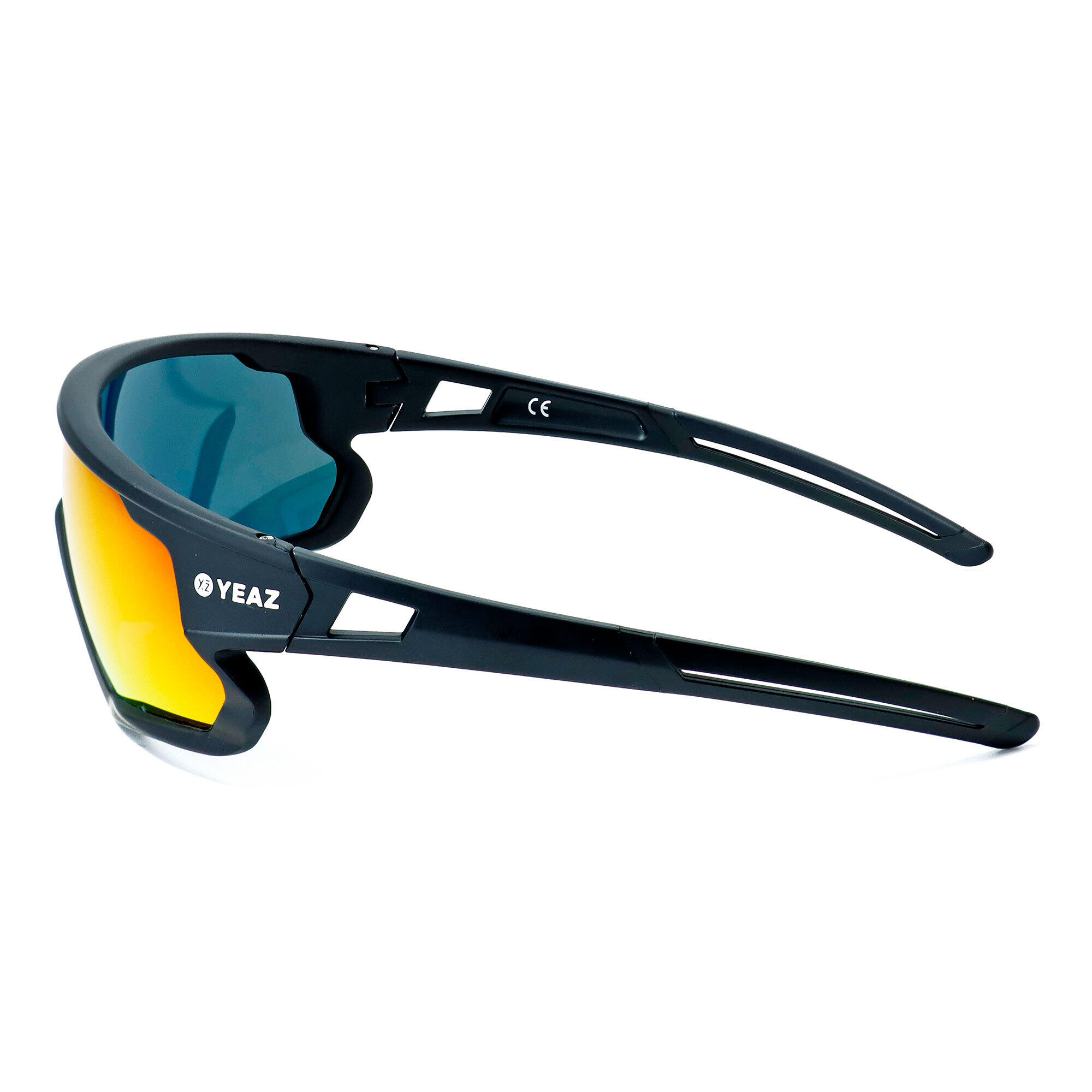 YEAZ Óculos de Sol Desportivos Preto/Vermelho SUNRISE 2/4