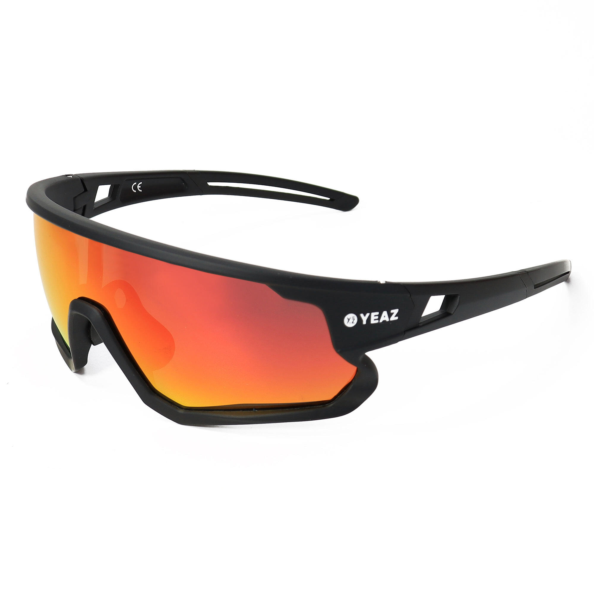 YEAZ Óculos de Sol Desportivos Preto/Vermelho SUNRISE 3/4