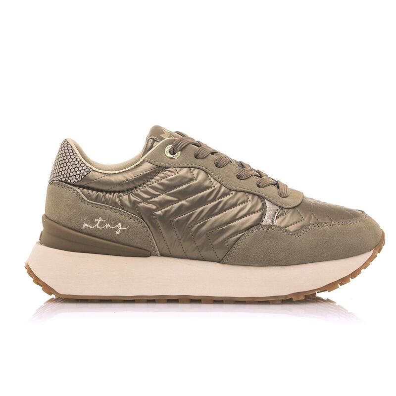 Zapatillas Caminar Mujer MTNG Golden Marron