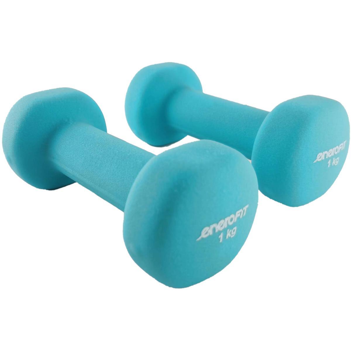 Hantle fitness Enero Fit 2 x 1 kg neoprenowe 1/5