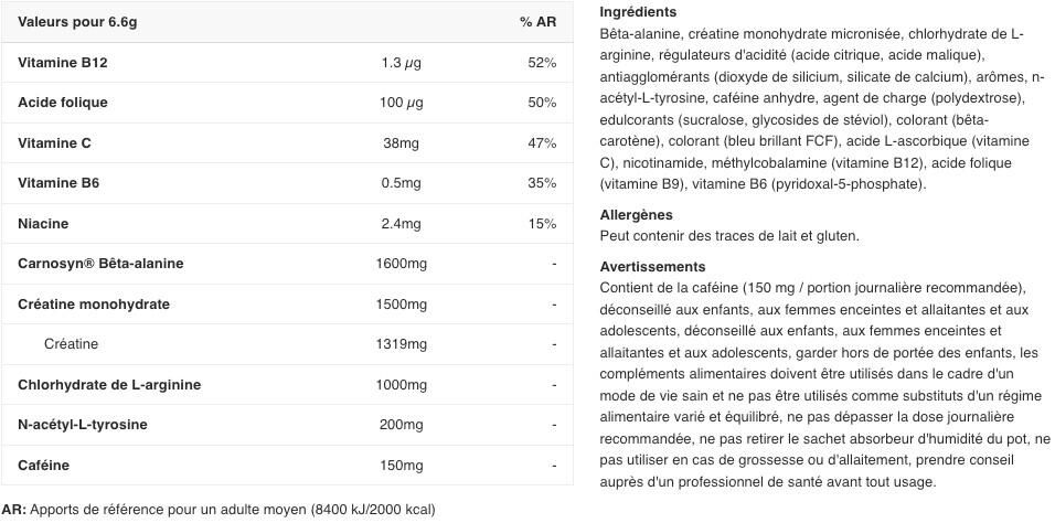 Booster - C4 Original Pre-Workout - Pomme Verte 2/3