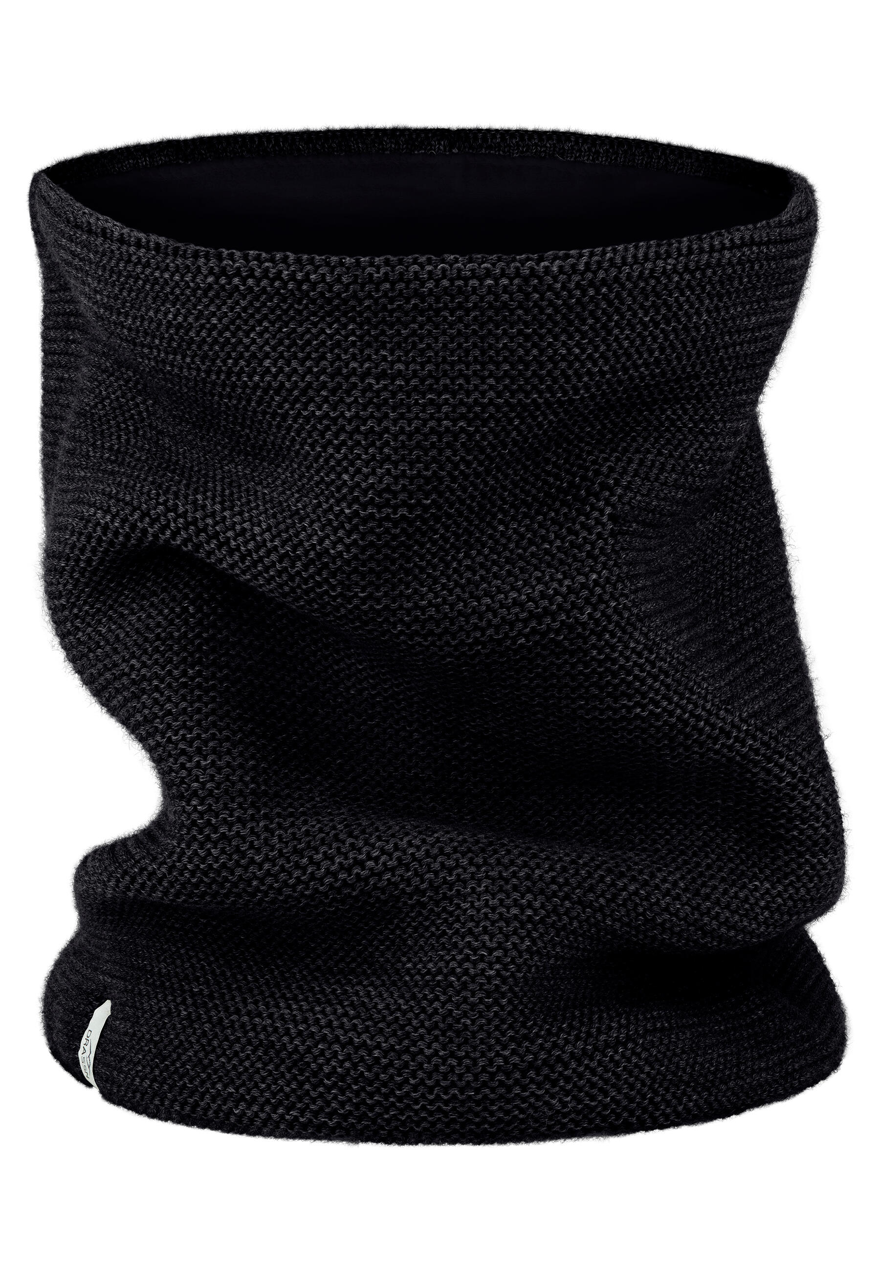 DRASSN Loop-Schal Parkstein |Recycelt| Schwarz Erwachsene DRASSN