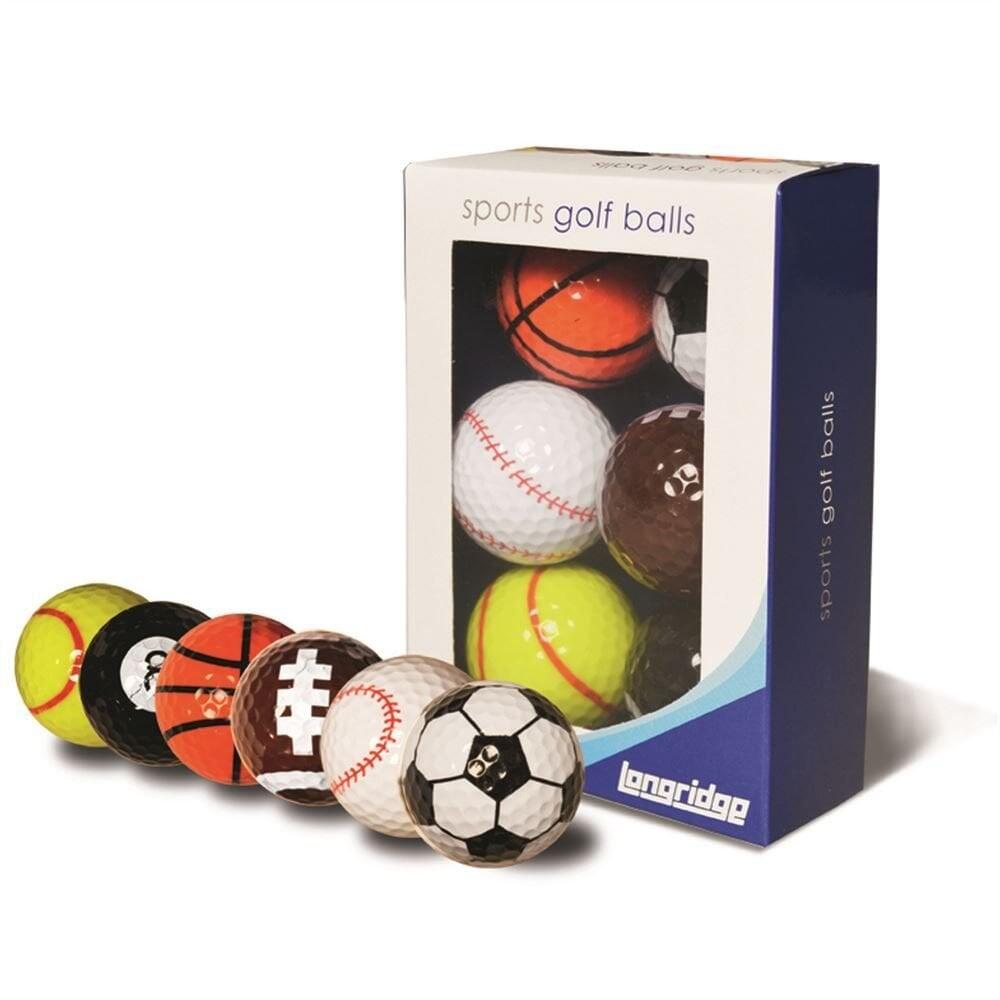 Longridge Sports Balls - 6Pk 1/4
