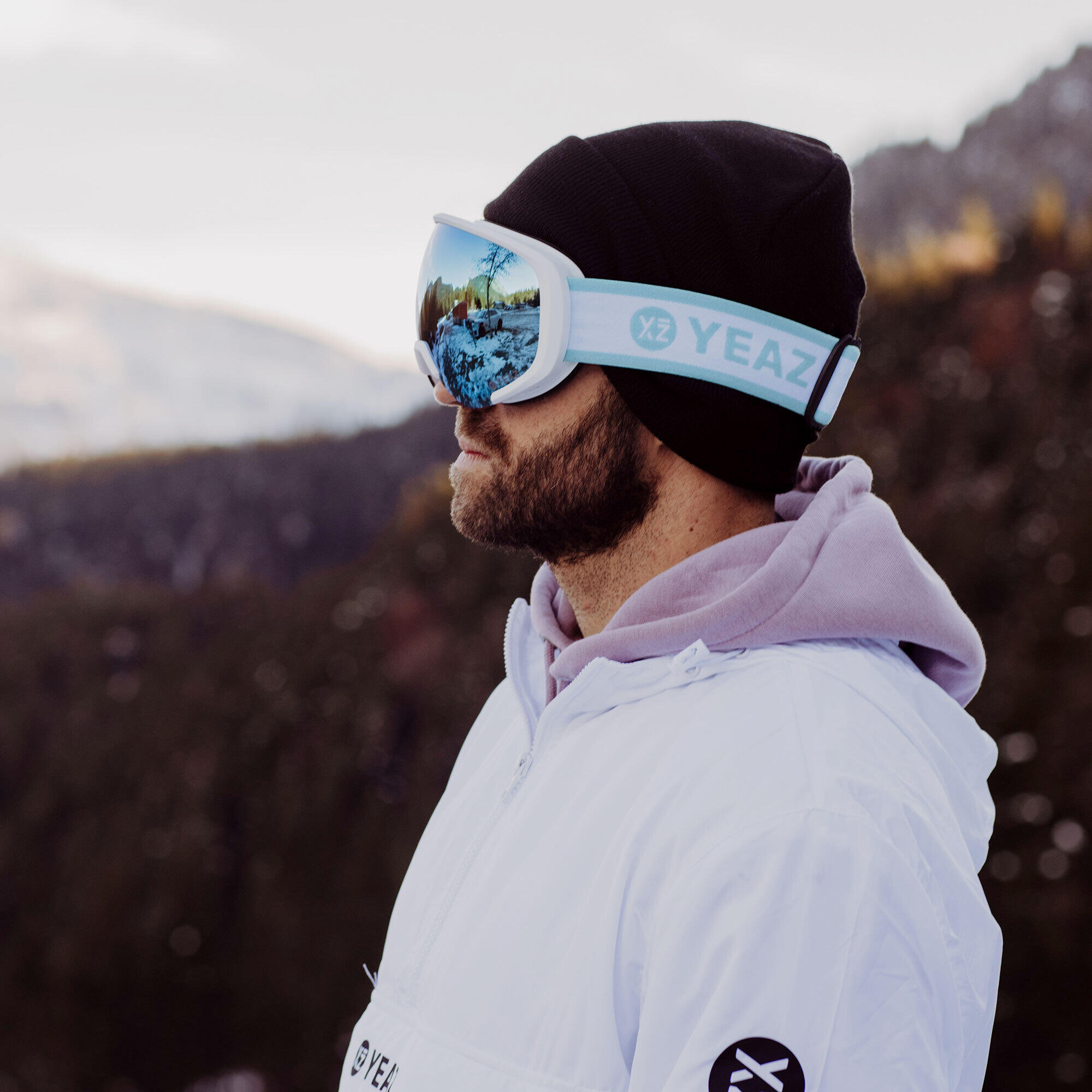 Occhiali da sci e snowboard Yeaz Black Run 4/4